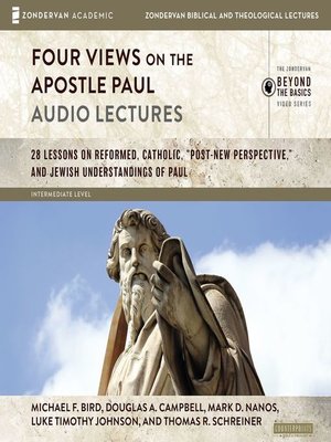 cover image of Four Views on the Apostle Paul, Audio Lectures